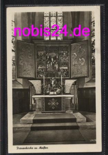 01662 Meissen Frauenkirche Innen o 6.3. 1954