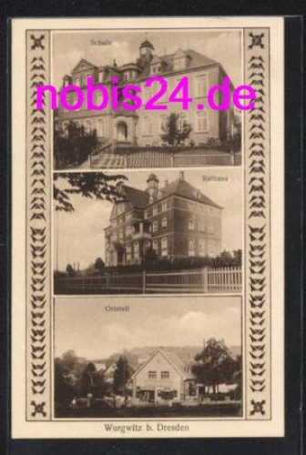 01705 Wurgwitz school shop *approx. 1915