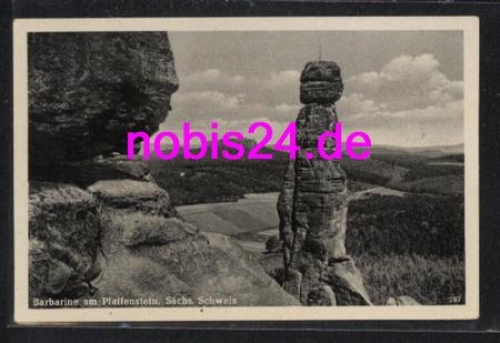 01824 Barbarine Pfaffenstein climbing rock *approx. 1950
