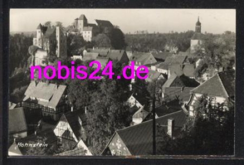 Hohnstein long shot with castle * approx. 1955