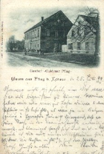 04655 Pflug Gasthof Goldener Pflug, o 25.5.1903