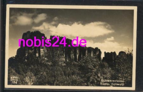 01780 Schrammsteine ​​Saxon Switzerland *ca.1930