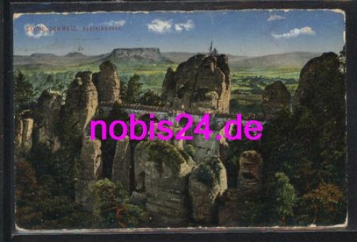 01847 Bastei Bridge Saxon Switzerland o 19.7.1925