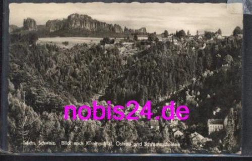 01855 Kirnitzschtal Ostrau  o 15.7.1960