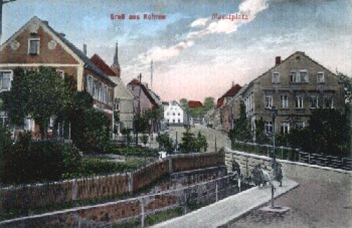 04655 Kohren Marktplatz *ca. 1920