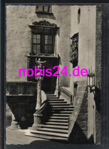 Gorlitz Justitiasaule Rathaus *ca.1959