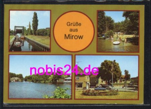 17252 Mirow Schleuse Zootzensee *ca.1988