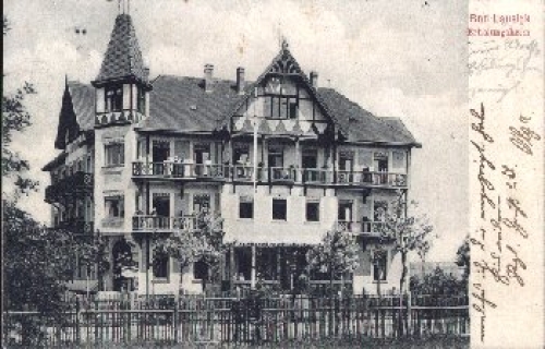 04651 Bad Lausigk Erholungsheim o 22.7.1910