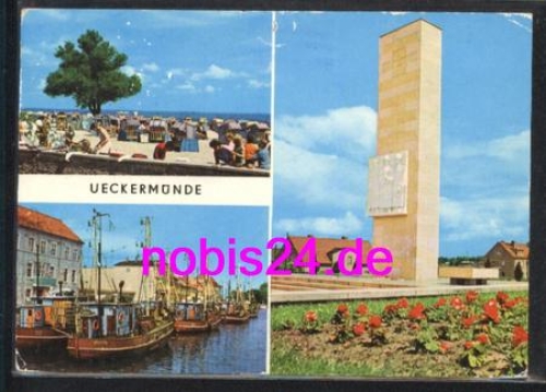 17373 Ueckermunde Haffbad Ehrenmahl o 1.6.1979