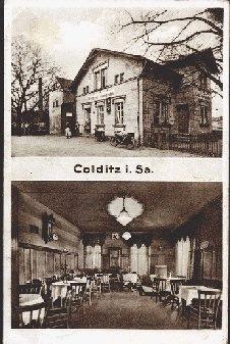 04680 Colditz Gasthaus zum Feldschloesschen o 17.7.1936