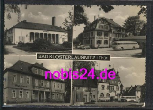 07639 Bad Klosterlausnitz Hotel Bus o 25.11.1970