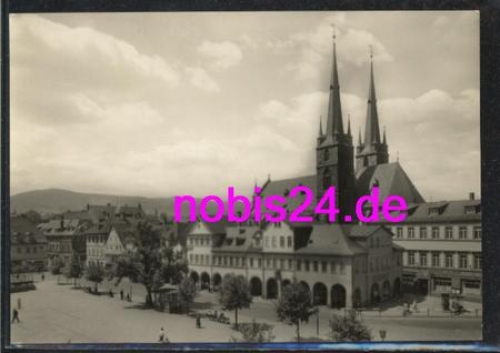 07318 Saalfeld Markt Kirche  *ca.1969