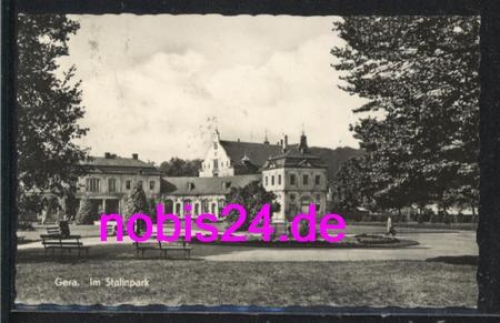 Gera im Stadtpark o 16.11.1959