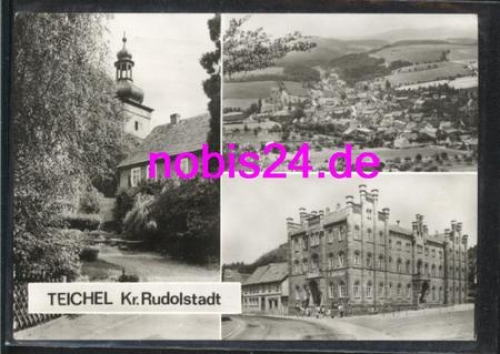 07407 Teichel Kirche Steinberg o 26.8.1984