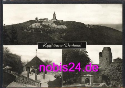 06567 Kyffhäuser Denkmal Burg *ca.1974