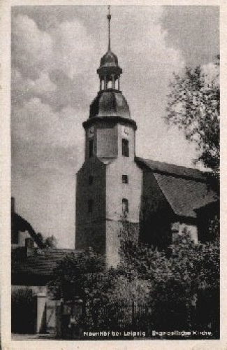 04683 Naunhof Evangelische Kirche  o 5.3.1952