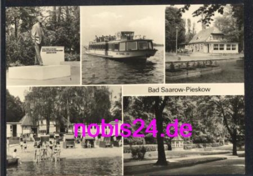 15526 Bad Saarow Gasthaus Seebad o ca.1981
