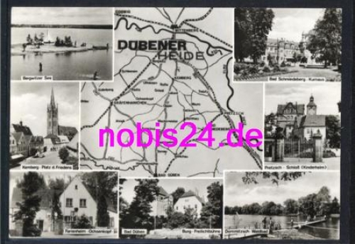 06905 Bad Schmiedeberg mit Karte *ca.1981