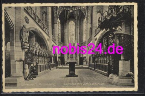 06886 Wittenberg Schlosskirche o 11.8.1937