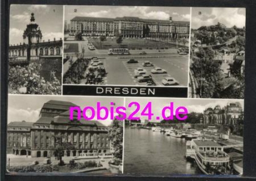 Loschwitz Dresden Dampfschiff Bergbahn o 6.6.1979