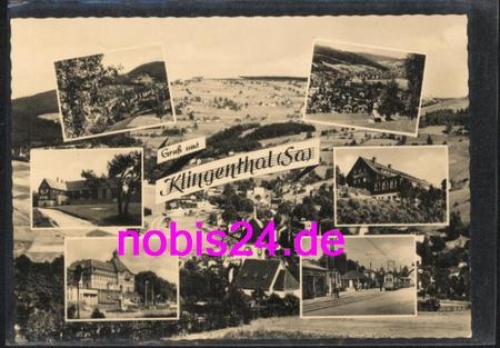 08248 Klingenthal Gasthof Tram *ca.1962