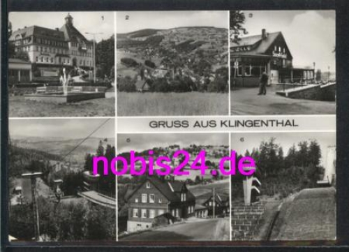 08248 Klingenthal Aschbergschanze Hotel o 1.4.1988