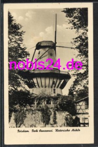 Potsdam Historische Windmühle o 28.4.1957