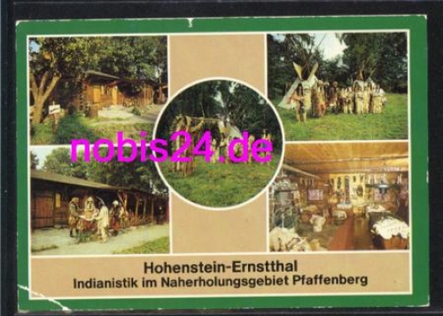 09332 Hohenstein Ernstthal Indianistik o ca.1986