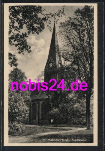 17213 Malchow Stadtkirche o 19.8.1957