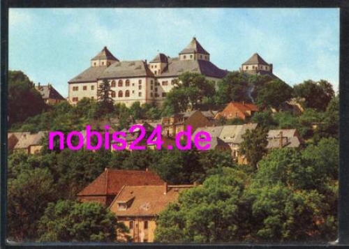 09573 Augustusburg Schloss und Stadt  *ca.1988