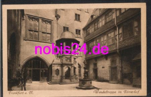 Frankfurt Main Roemerhof Treppe *ca.1930