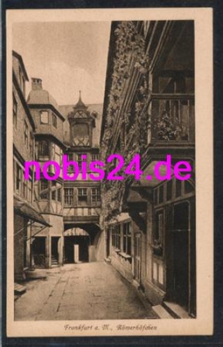 Frankfurt Main Roemerhoefchen  *ca.1910