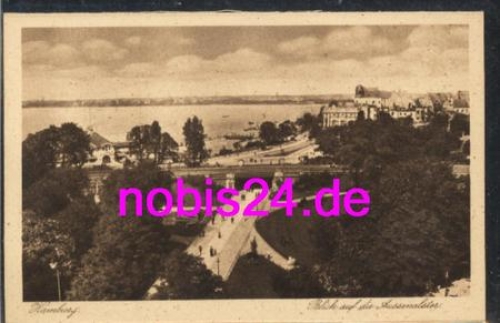 Hamburg Aussenalster Brücke *ca.1910