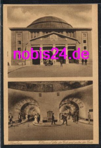 Hamburg Elb Tunnel below above o 13.6.1935