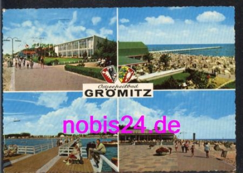 23743 Groemitz Restaurant Strand Wappen o 11.8.1965