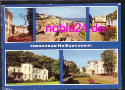 18209 Heiligendamm holiday homes beach o 15.7.1985