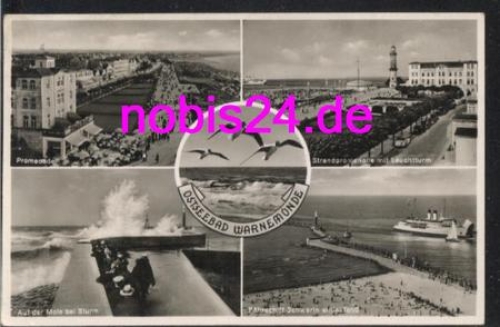 Warnemunde postcard o 8.4.1943