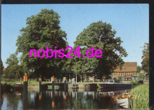 19395 Plau Blick zur Schleuse o 28.7.1990