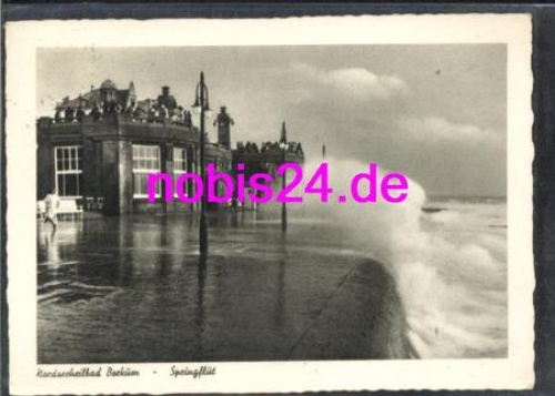 26757 Borkum Nordsee Springflut o 30.5.1960