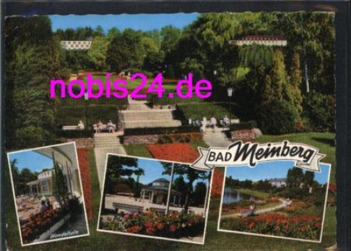 32805 Bad Meinberg  Parkanlagen Halle o 15.9.1969
