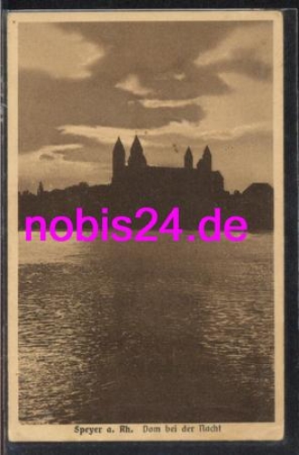 65346 Speyer am Rhein Dom bei Nacht o 23.9.1929