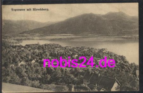 83684 Tegernsee mit Hirschberg o 9.6.1912