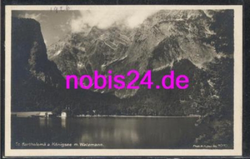 83471 St. Bartholomae am Koenigsee  *ca.1910