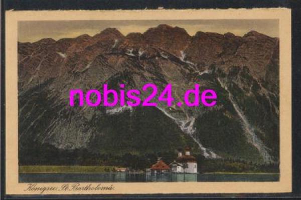 83471 St. Bartholomae  Koenigsee *ca.1910