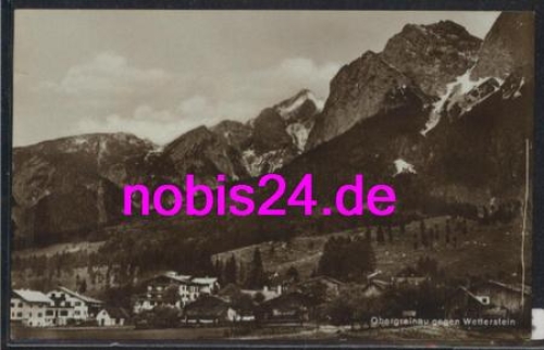 82491 Obergrainau gegen Wetterstein *ca.1910