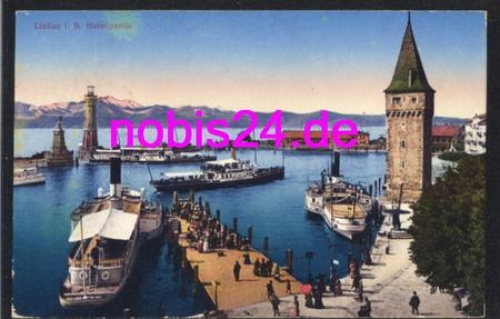 88131 Lindau Bodensee Hafenpartie o 29.3.1919