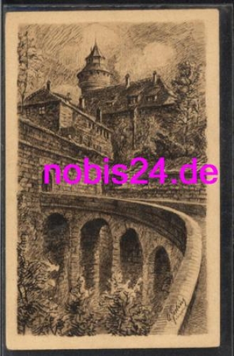 Nürnberg Vestnertor Künstlerkarte *ca.1910