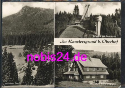 98559 Oberhof Kanzlersgrund Schanze o 17.6.1972