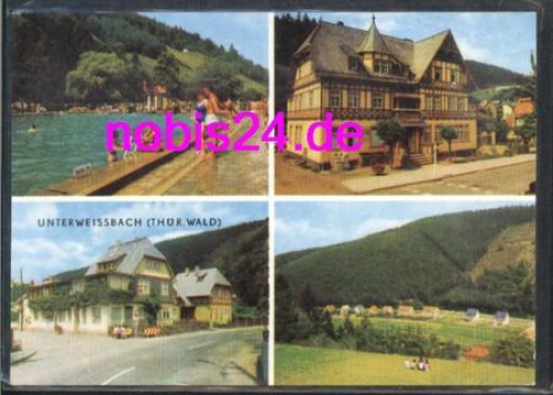 98744 Unterweißbach Restaurant Freibad  *ca.1970
