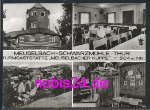 98746 Meuselbach Schwarzmuhle Gasthof o ca.1982
